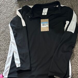 Nike Kids Black and White Sweatshirt